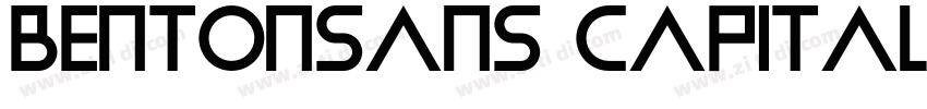 BENTONSANS CAPITAL字体转换
